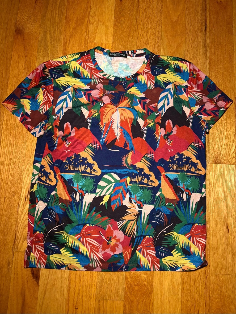 Dolce & Gabbana Jungle Multicolor Tshirt